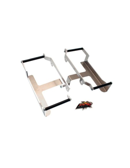 AXP Aluminium Radiator guard - KTM Black