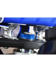 SCAR Steering Stem Nut Blue 2