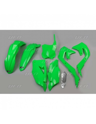 Kit plastic UFO Verde neon Kawasaki KX450