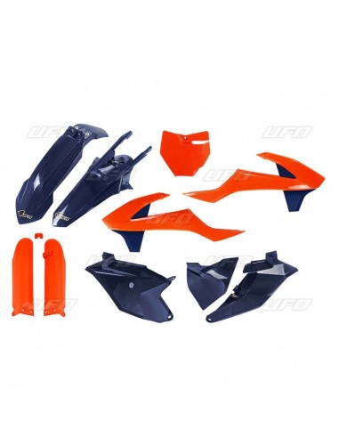 UFO Plastic Kit Limited Edition Orange/Blue KTM SX85 Multi