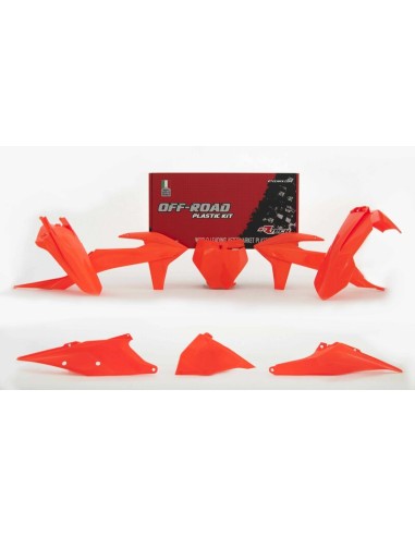 Kit Plastic RACETECH Orange Neon KTM SX/SX-F