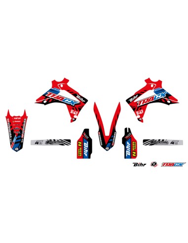 UFO Plastic & Graphic Kit OEM Color Honda CRF250R