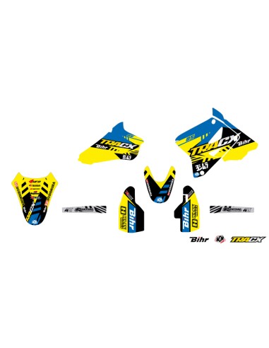 UFO Plastic & Graphic Kit OEM Color Suzuki RM85