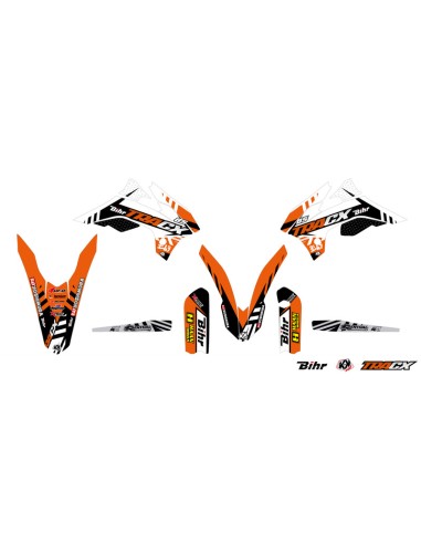 Kit grafic și plastic UFO culoare OEM KTM SX85