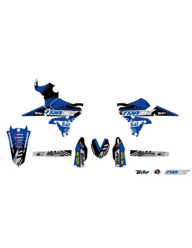 UFO Plastic & Graphic Kit OEM Color Yamaha YZ250/450F