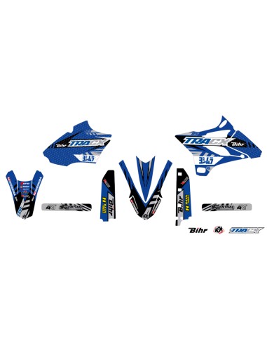 UFO Plastic & Graphic Kit OEM Color Yamaha YZ85