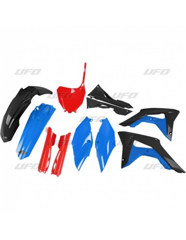 Kit plastic UFO Ediție limitată Roșu/Albastru/Negru Honda CRF250R Multi