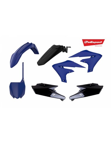 POLISPORT Plastics Kit Blue/Black Yamaha YZ250/450F