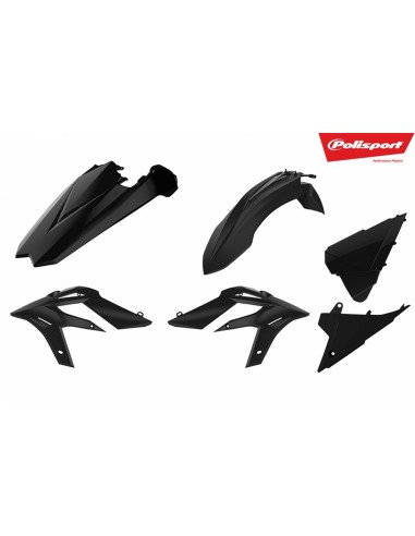 Kit plastic POLISPORT Black Beta Xtrainer