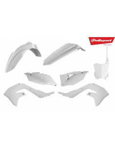 Kit plastice POLISPORT Alb