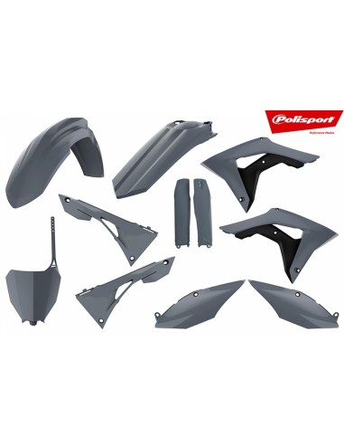 POLISPORT Plastics Kit Nardo Grey Honda CRF250/450R