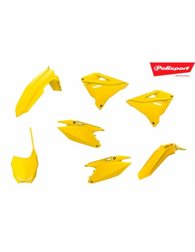 Kit Plastic POLISPORT 2019 Galben Suzuki RM125/250