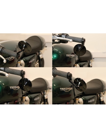 HIGHSIDER Montana 2 Bar End Mirror Short (1pc)