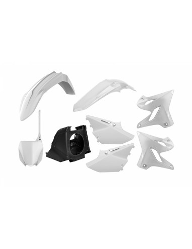Kit Plastic POLISPORT Alb Yamaha YZ125/250