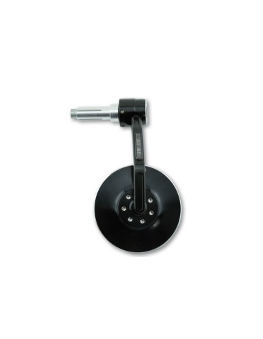 HIGHSIDER pro Bar End Mirror Conero Black With LED Indicator (1pc)