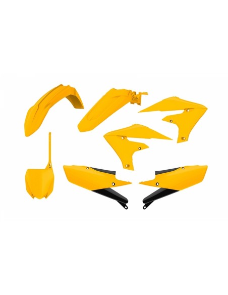Kit Plastic POLISPORT MX Vintage Edition Galben Yamaha YZ250F/450F