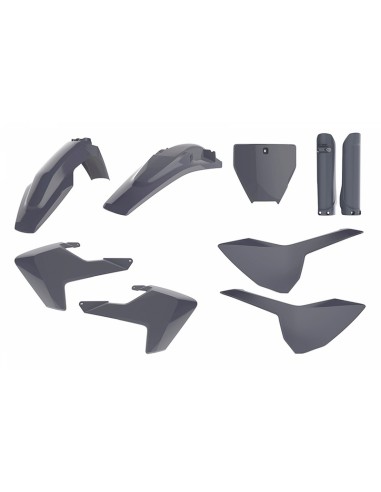 POLISPORT MX Plastic Kit Nardo Grey Husqvarna TC/FC