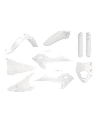 Kit Plastic POLISPORT Gaz Alb Gaz