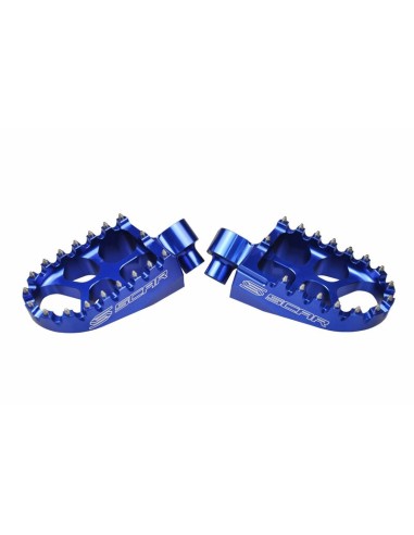 SCAR EVO Foot Pegs Blue