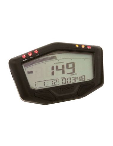 KOSO DB-02 Multifunction Speedometer Black Universal