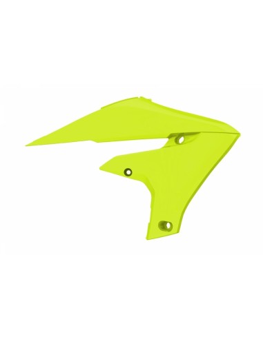 POLISPORT Radiator Covers Neon Yellow Yamaha YZ450F