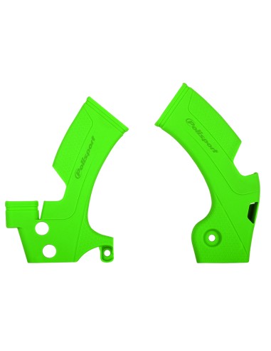 POLISPORT Frame Cover Green Kawasaki KX450F