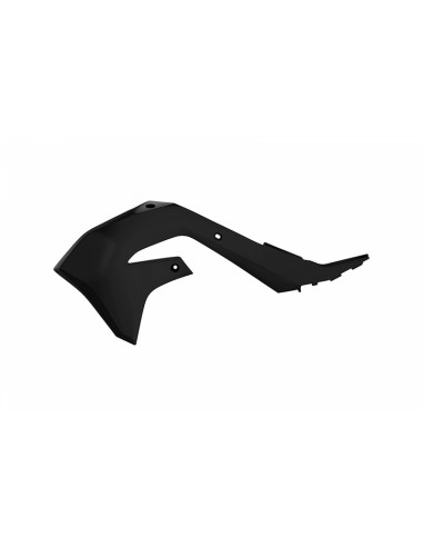 POLISPORT Radiator Covers Black Kawasaki KX450