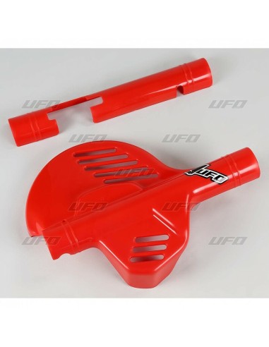 Protector Disc Fata UFO Rosu Honda CRF250R/CRF450R