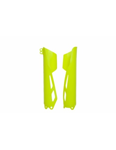 RACETECH Fork Guards - Neon Yellow