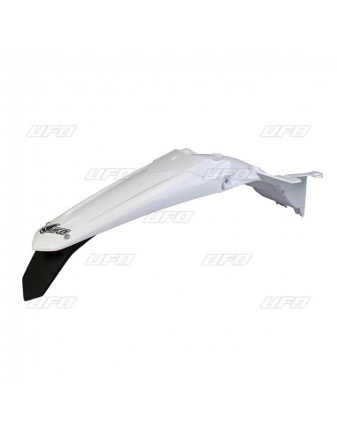 Aripa spate UFO + Suport pentru plăcuță de înmatriculare /cu alb deschis Yamaha WR450F