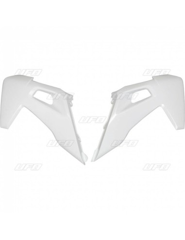 UFO Radiator Covers White Husqvarna FE/TE