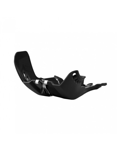 POLISPORT  Skid Plate Black