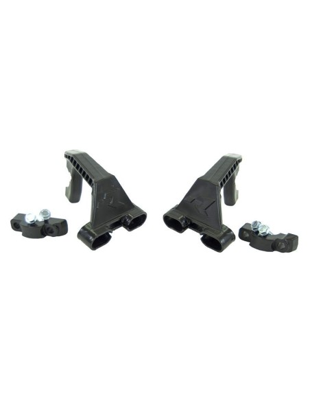 RACETECH HP3 Cross/Enduro Handguards Orange/Black