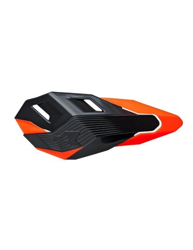 Apărătoare de mână RACETECH HP3 Cross/Enduro Negru/Portocaliu Neon