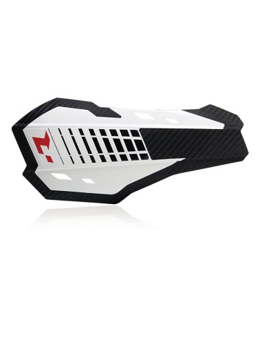 RACETECH HP2 Hanguards Alb