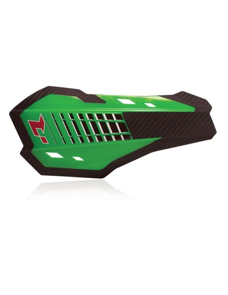RACETECH HP2 Hanguards KXF Verde