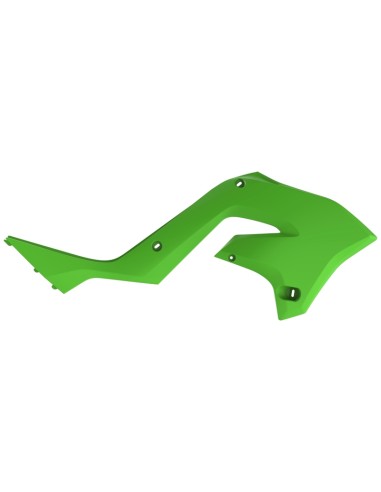 POLISPORT Radiator Covers Green Kawasaki KX125/250