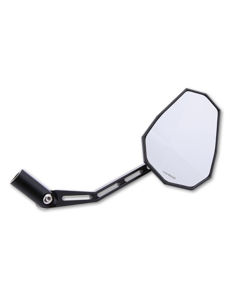HIGHSIDER pro Handlebar Mirror Stealth-X1 Black (Pair)