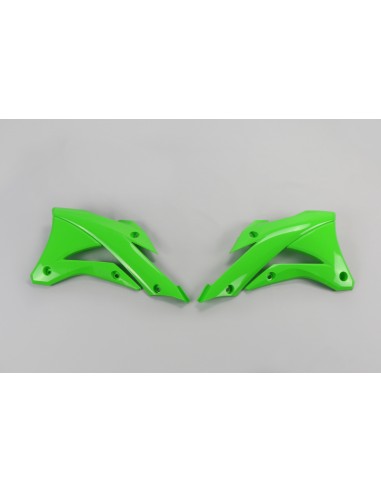 Huse pentru radiator UFO verde Kawasaki KX 85