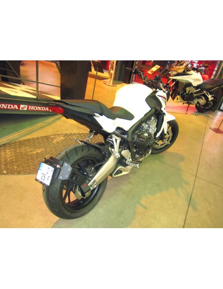 ACCESS DESIGN ''Wheel Fitted'' License Plate Holder Black Honda CB650F