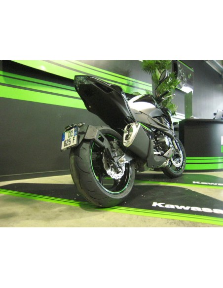 ACCESS DESIGN Suport plăcuță de înmatriculare „montat pe roți” negru Kawasaki Z800