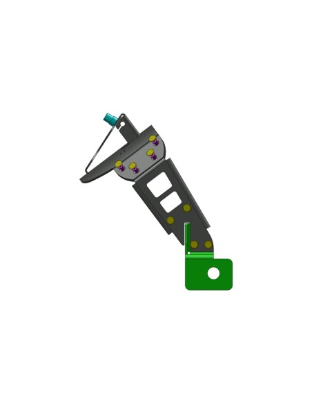 ACCESS DESIGN ''Wheel Fitted'' License Plate Holder Black Suzuki GSR750