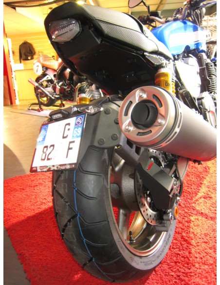ACCESS DESIGN ''Wheel Fitted'' License Plate Holder Black Yamaha XJR1300