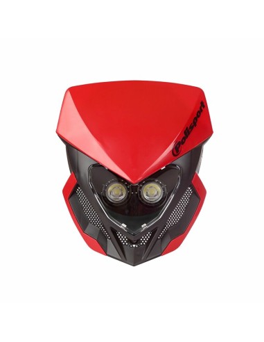 POLISPORT Lookos Evo Headlight Red/Black