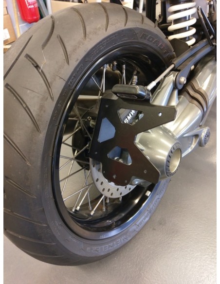 ACCESS DESIGN Side License Plate Holder Black BMW R Nine T1200