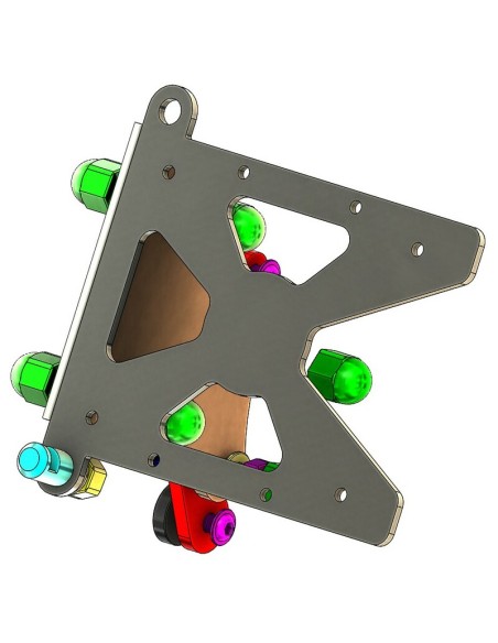 ACCESS DESIGN Side License Plate Holder Black BMW R Nine T1200