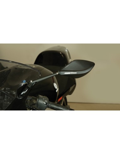 HIGHSIDER Torezzo Fairing Mirror - With sequence LED Indicators (Pair)