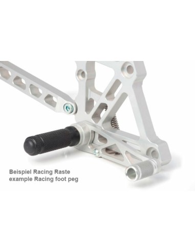 LSL Standard Rearset Black Suzuki...