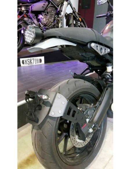 ACCESS DESIGN Suport plăcuță de înmatriculare „montat pe roți” negru Yamaha XSR900