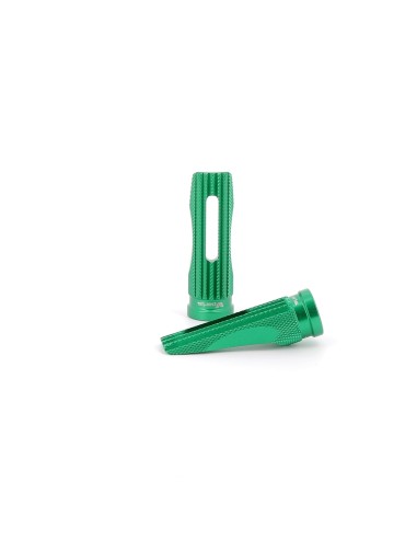 V PARTS Pro 2 Foot Pegs Green